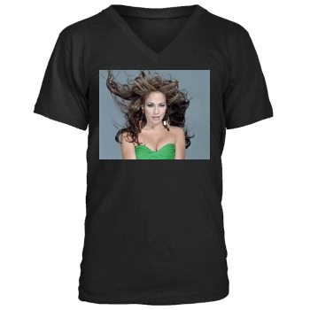 Jennifer Lopez Men's V-Neck T-Shirt