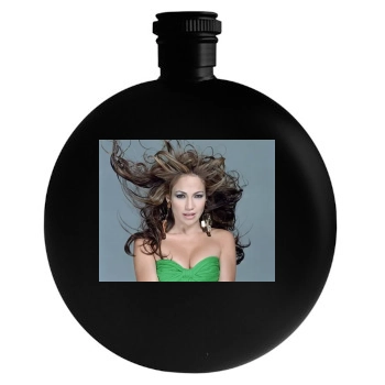 Jennifer Lopez Round Flask