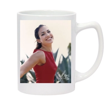 Jennifer Lopez 14oz White Statesman Mug