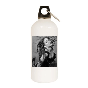 Jennifer Lopez White Water Bottle With Carabiner