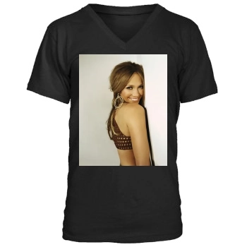 Jennifer Lopez Men's V-Neck T-Shirt