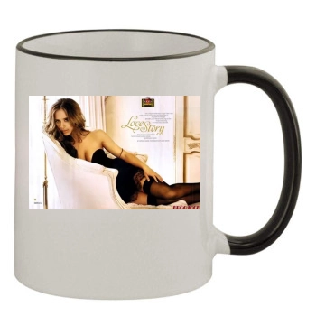 Jennifer Love Hewitt 11oz Colored Rim & Handle Mug