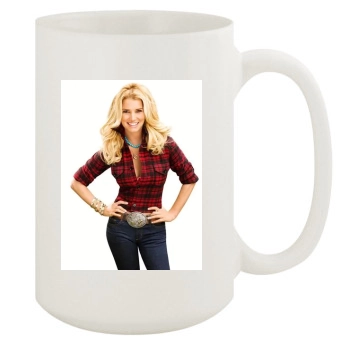 Jessica Simpson 15oz White Mug