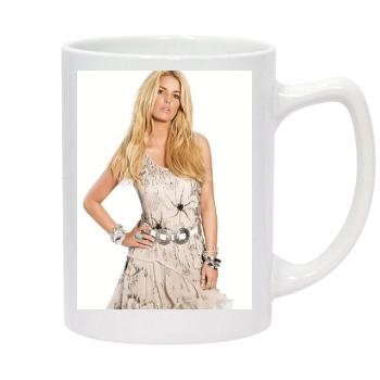 Jessica Simpson 14oz White Statesman Mug