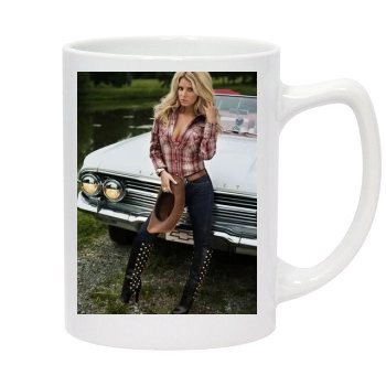 Jessica Simpson 14oz White Statesman Mug