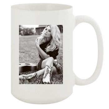 Jessica Simpson 15oz White Mug