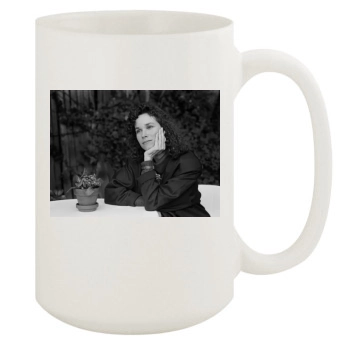 Barbara Hershey 15oz White Mug