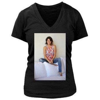 Brooke Burke Women's Deep V-Neck TShirt