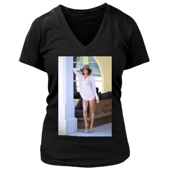 Brooke Burke Women's Deep V-Neck TShirt