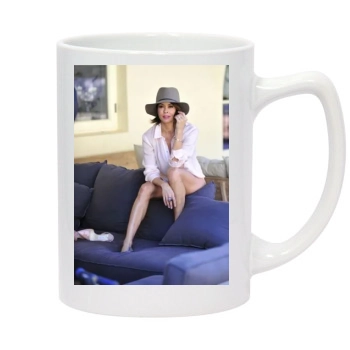 Brooke Burke 14oz White Statesman Mug