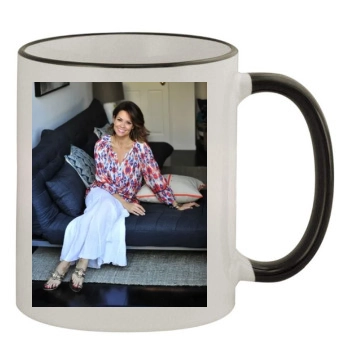 Brooke Burke 11oz Colored Rim & Handle Mug