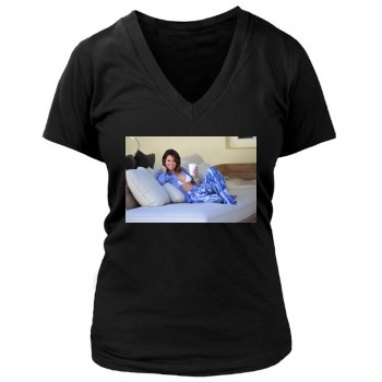 Brooke Burke Women's Deep V-Neck TShirt