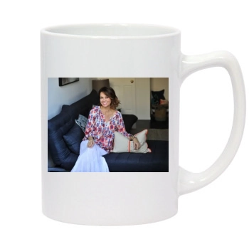 Brooke Burke 14oz White Statesman Mug