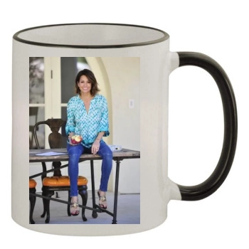 Brooke Burke 11oz Colored Rim & Handle Mug