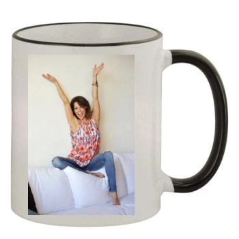 Brooke Burke 11oz Colored Rim & Handle Mug