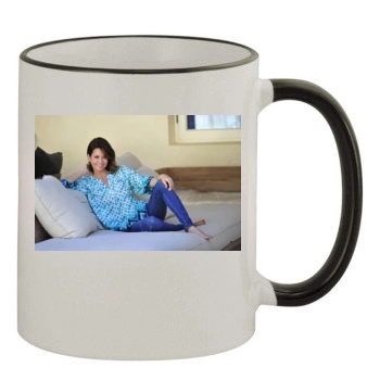 Brooke Burke 11oz Colored Rim & Handle Mug