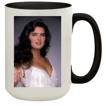 Brooke Shields 15oz Colored Inner & Handle Mug