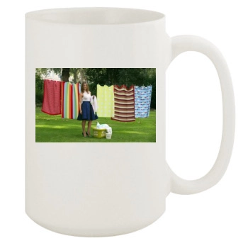 Rachel Stevens 15oz White Mug