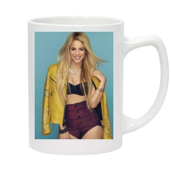 Shakira 14oz White Statesman Mug