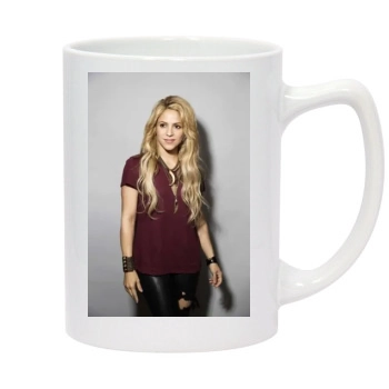 Shakira 14oz White Statesman Mug