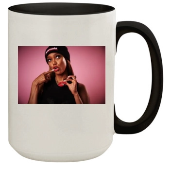 Tyra Banks 15oz Colored Inner & Handle Mug