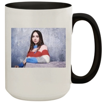 Zoe Kazan 15oz Colored Inner & Handle Mug