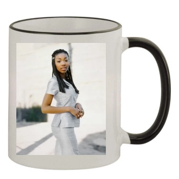 Brandy Norwood 11oz Colored Rim & Handle Mug