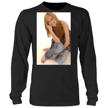 Brie Larson Men's Heavy Long Sleeve TShirt