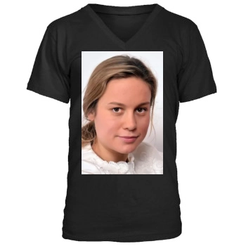 Brie Larson Men's V-Neck T-Shirt