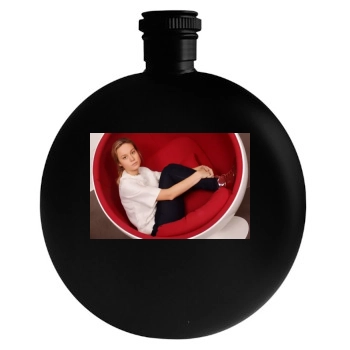 Brie Larson Round Flask