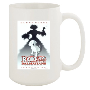 102 Dalmatians (2000) 15oz White Mug