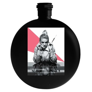 Pink Round Flask