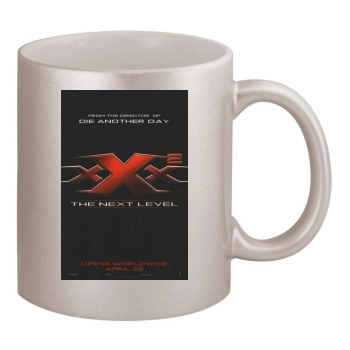 XXX: State of the Union (2005) 11oz Metallic Silver Mug