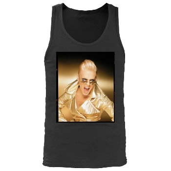 Pink Men's Tank Top