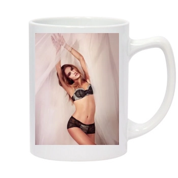 Rosie Huntington-Whiteley 14oz White Statesman Mug