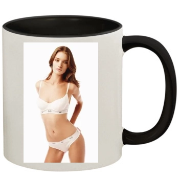 Rosie Huntington-Whiteley 11oz Colored Inner & Handle Mug