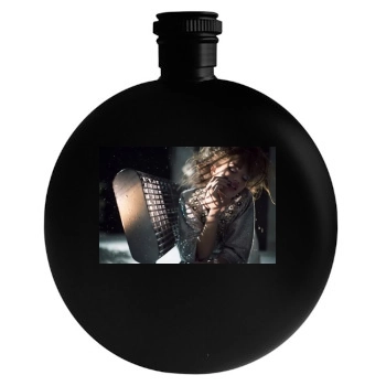 Rosie Huntington-Whiteley Round Flask