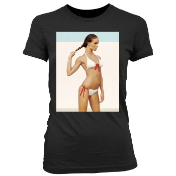 Rosie Huntington-Whiteley Women's Junior Cut Crewneck T-Shirt