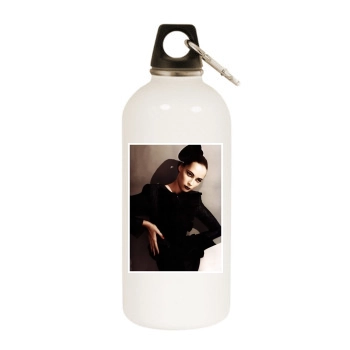 Tiiu Kuik White Water Bottle With Carabiner