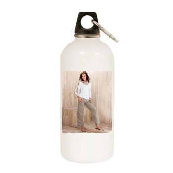 Tiiu Kuik White Water Bottle With Carabiner