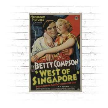 West of Singapore (1933) Poster