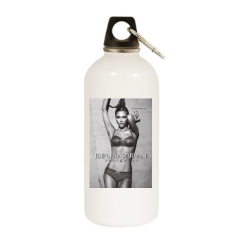 Victoria Beckham White Water Bottle With Carabiner