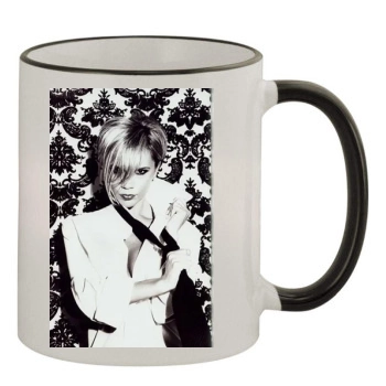 Victoria Beckham 11oz Colored Rim & Handle Mug