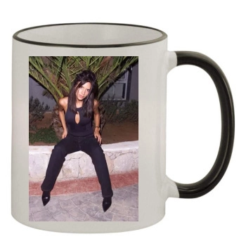 Victoria Beckham 11oz Colored Rim & Handle Mug