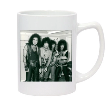 KISS 14oz White Statesman Mug