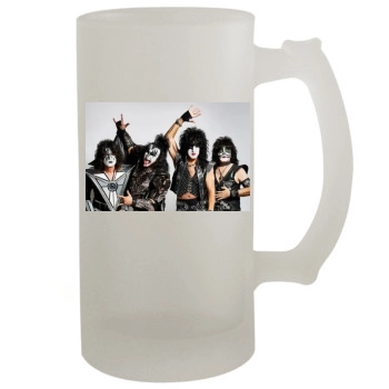 KISS 16oz Frosted Beer Stein