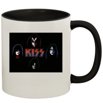 KISS 11oz Colored Inner & Handle Mug