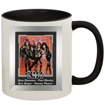 KISS 11oz Colored Inner & Handle Mug