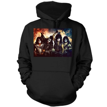 KISS Mens Pullover Hoodie Sweatshirt