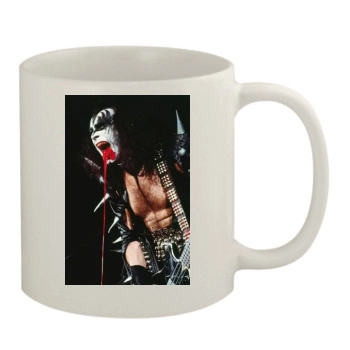 KISS 11oz White Mug